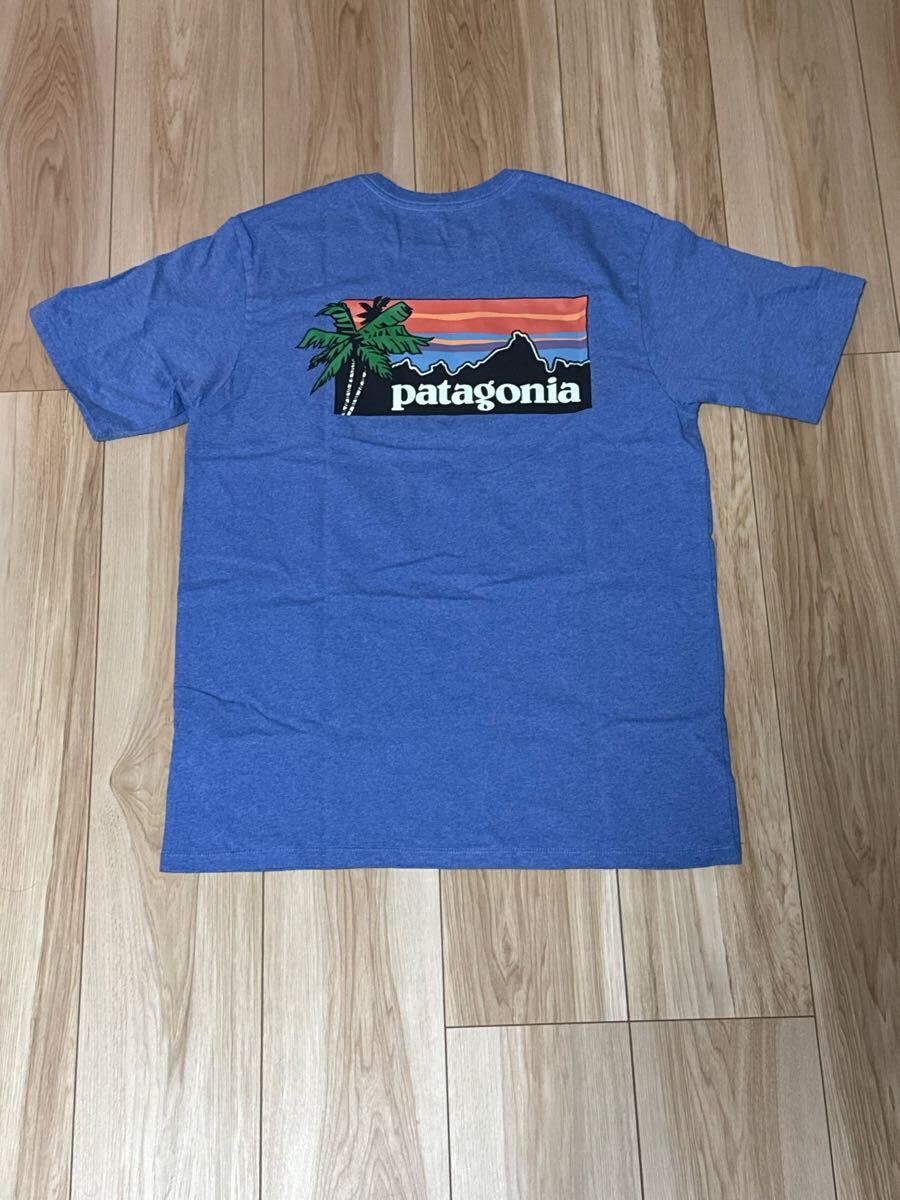 【新品】Patagonia パタゴニア Island logo アイランドロゴ レスポンシビリティー Abundant Blue Mサイズ ハワイ限定モデル拍卖