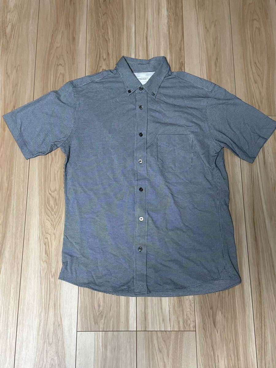 BEAUTY&YOUTH シャンブレーシャツ coolmax チェック柄 Mサイズ拍卖