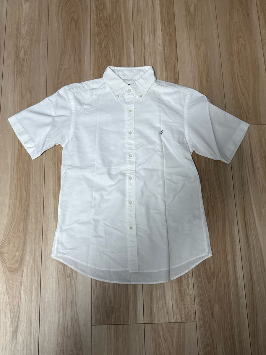 SHIPS 吸水速乾 半袖シャツ ホワイト Sサイズ 廃盤モデル拍卖