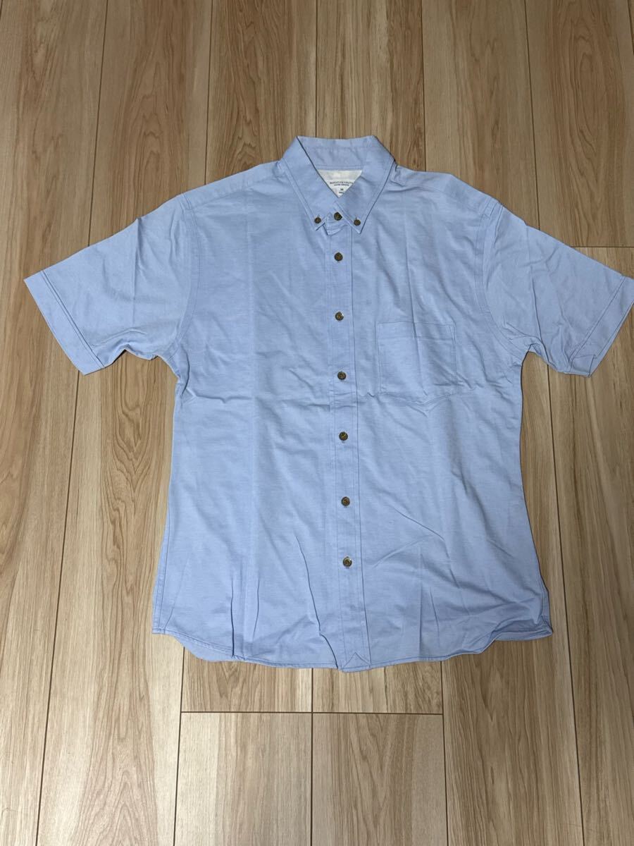 BEAUTY&YOUTH シャンブレーシャツ coolmax ライトブルー Mサイズ拍卖