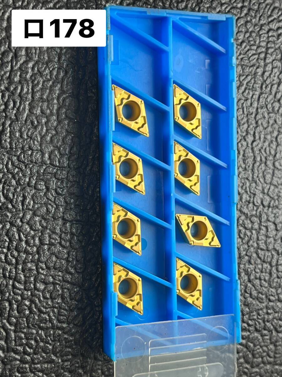 京セラ KYOCERA DCMT11T304GP CR7025 旋削用チップ 8個 Turning Negative Insert 旋盤 Lathe cutting tools (ロ178)拍卖