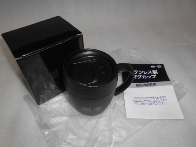 ユニクロ UNIQLO ステンレス製マグカップ 1個 容量280ml拍卖