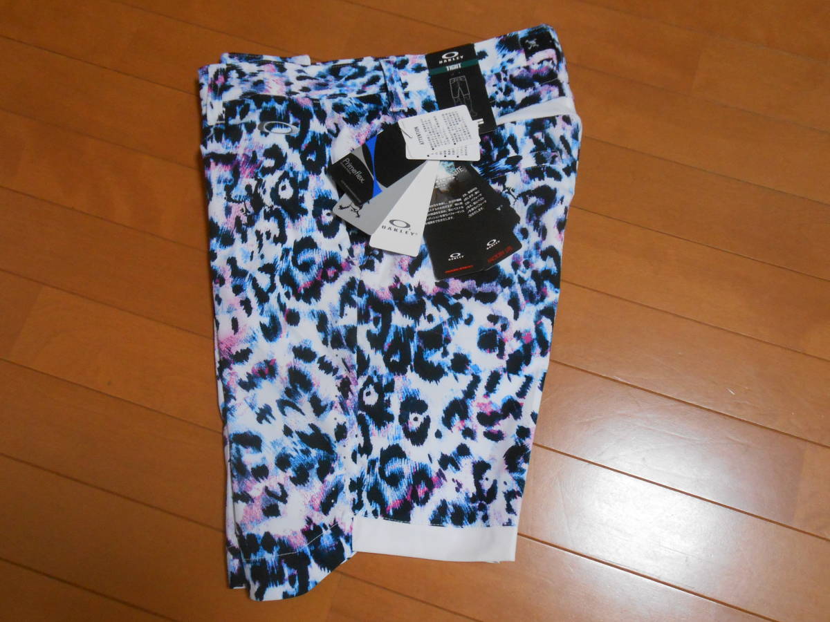 レオパード オークリー スカル ブリーザブル ゴルフショーツ 【新品未使用・タグ付き】拍卖