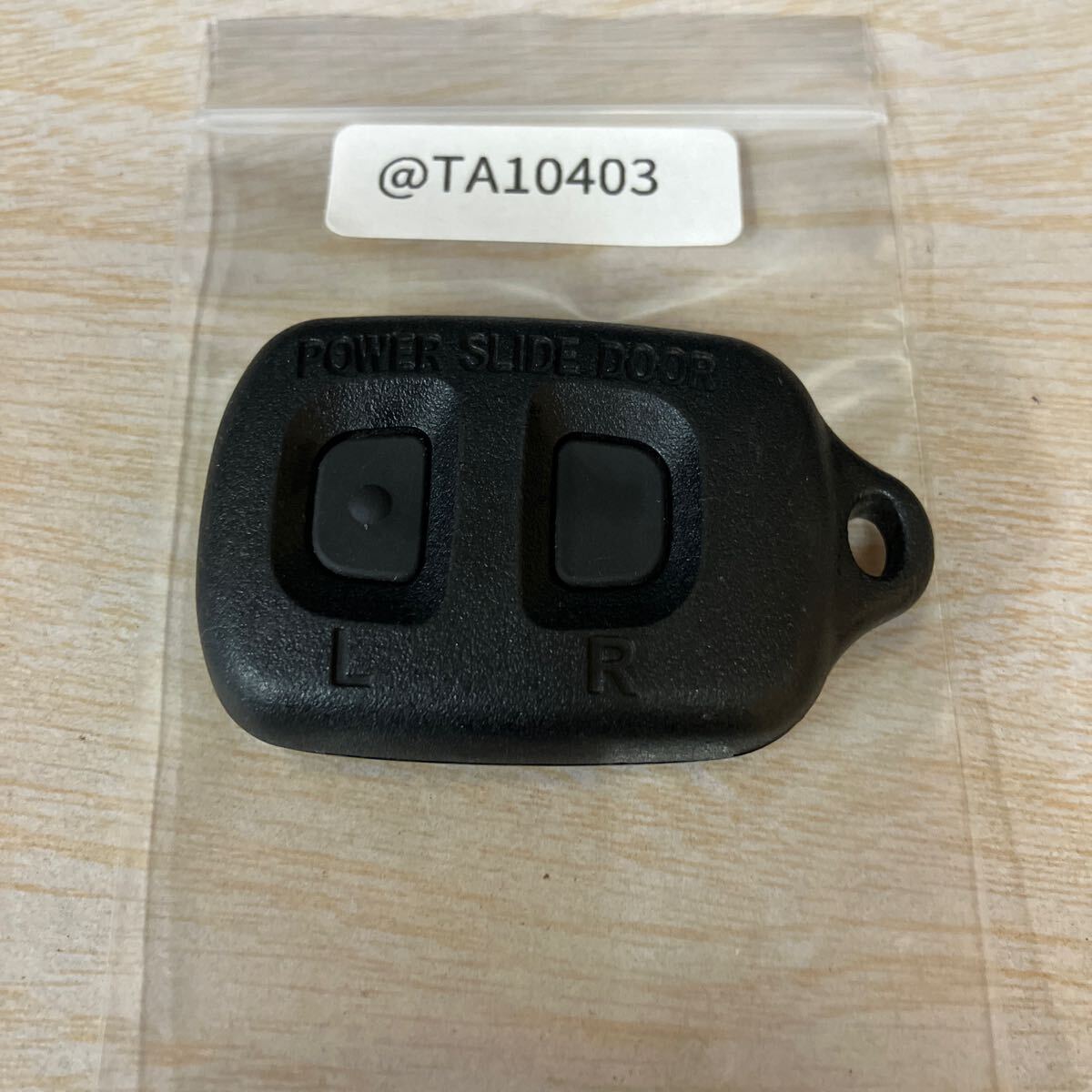 @TA10403 トヨタ 純正 キーレス リモコン 両側スライドドア 10系 アルファード 30系 40系 エスティマ等 2ボタン拍卖