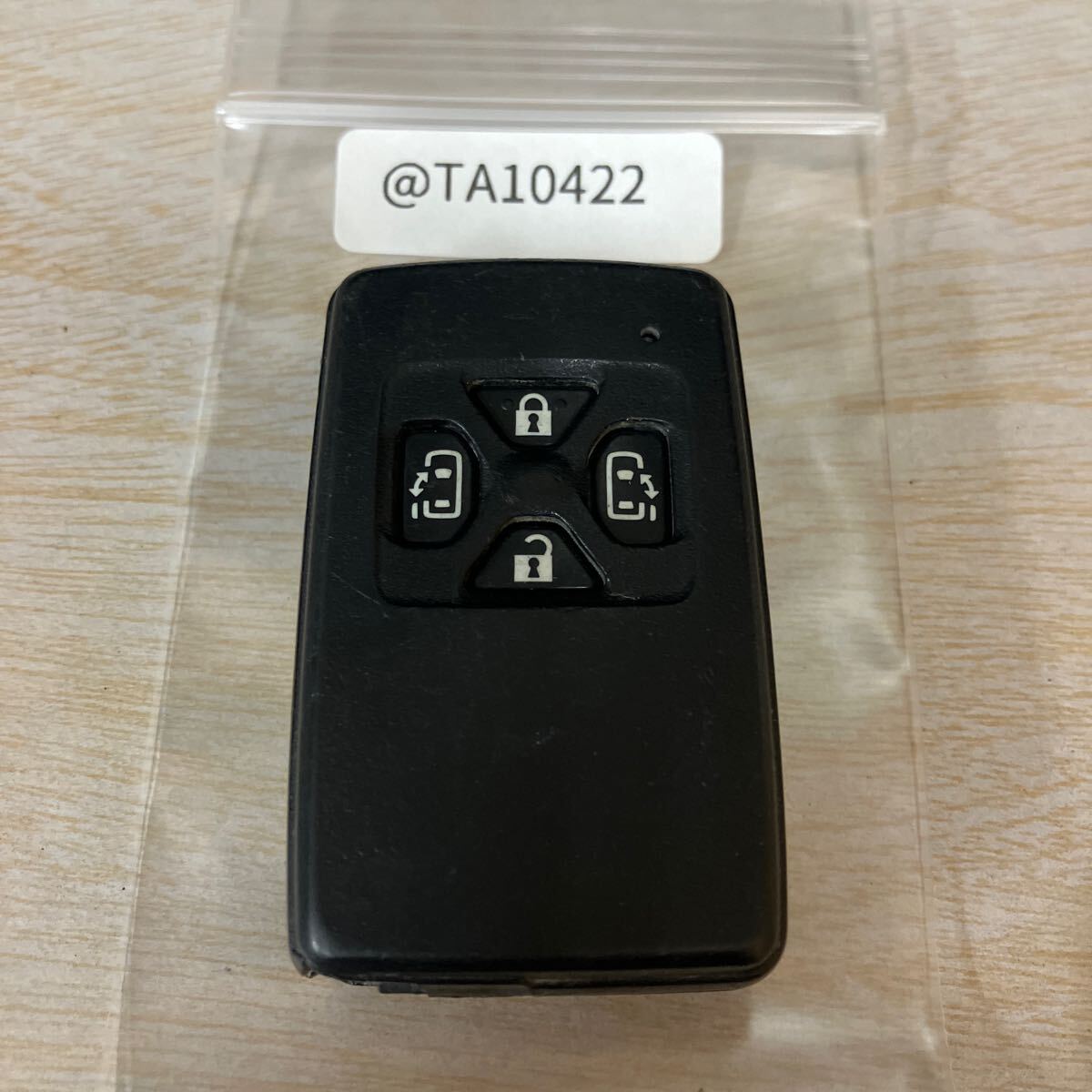 @TA10422 トヨタ 271451-6230 純正 キーレス アルファード ヴェルファイア ノア ヴォクシー等 4ボタン 電動スライド拍卖