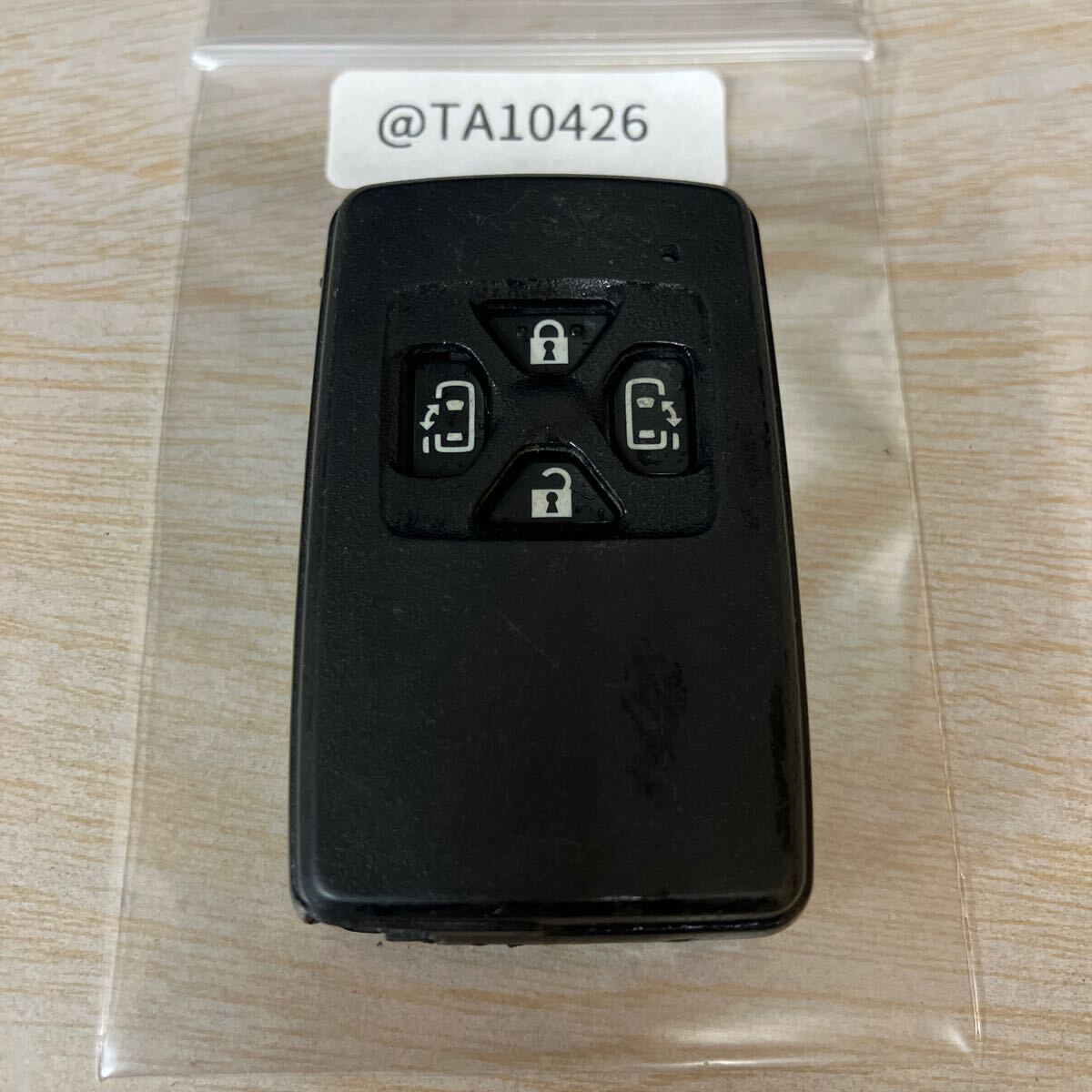 @TA10426 トヨタ 271451-6230 純正 キーレス アルファード ヴェルファイア ノア ヴォクシー等 4ボタン 電動スライド拍卖