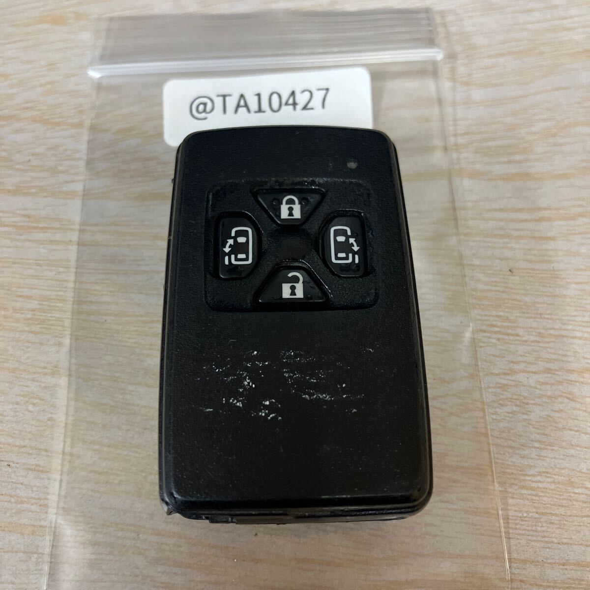 @TA10427 トヨタ 271451-6230 純正 キーレス アルファード ヴェルファイア ノア ヴォクシー等 4ボタン 電動スライド拍卖