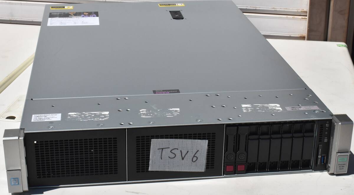 HP ProLiant DL380 Gen9 OS無し BIOSまで起動確認 Xeon-E5-2623v4 RAM:8G SAS:300GBx2 iLO2.5 (管:TSV6拍卖