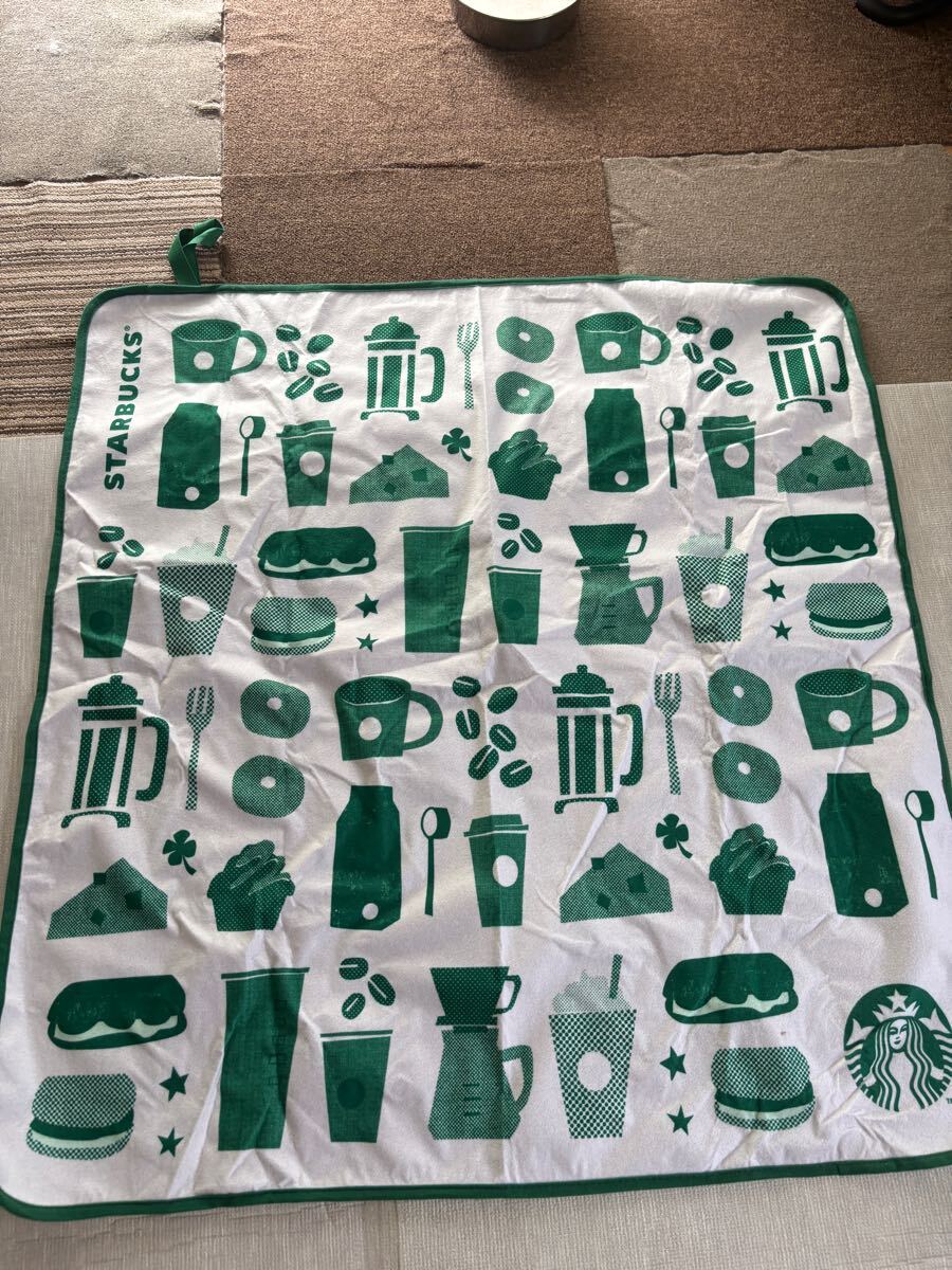 【中古】スターバックス 敷物 レジャーシート ピクニックマット スタバ お出掛け拍卖
