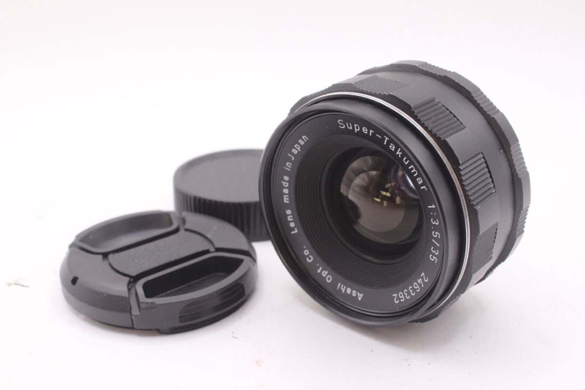 ★良品★ペンタックス PENTAX Super Takumar 35mm F3.5 《キャップ 付き》 #00330026 RO2204拍卖