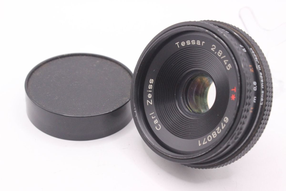 ★並品★カール・ツァイス CARL ZEISS Tessar 45mm F2.8 AEJ #0086100042 RO2298拍卖