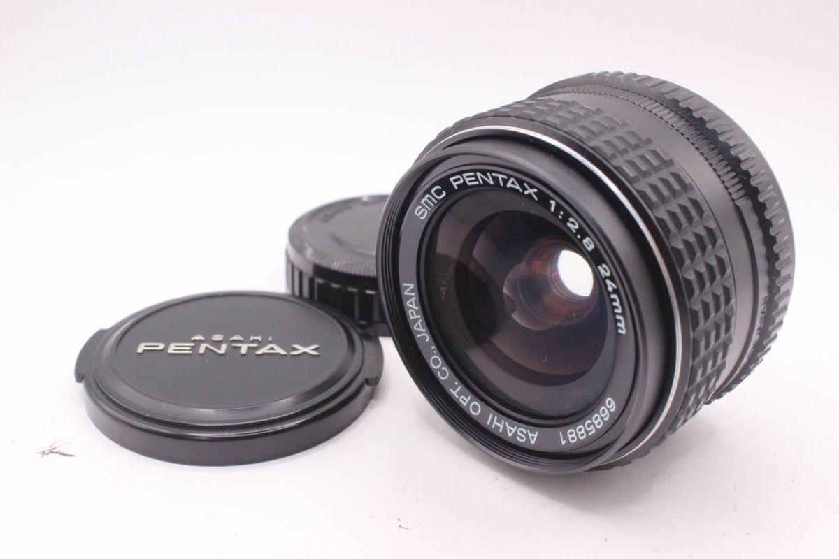 ★良品★ペンタックス PENTAX SMC PENTAX 24mm F2.8 《キャップ 付き》 #003300051 RO2308拍卖
