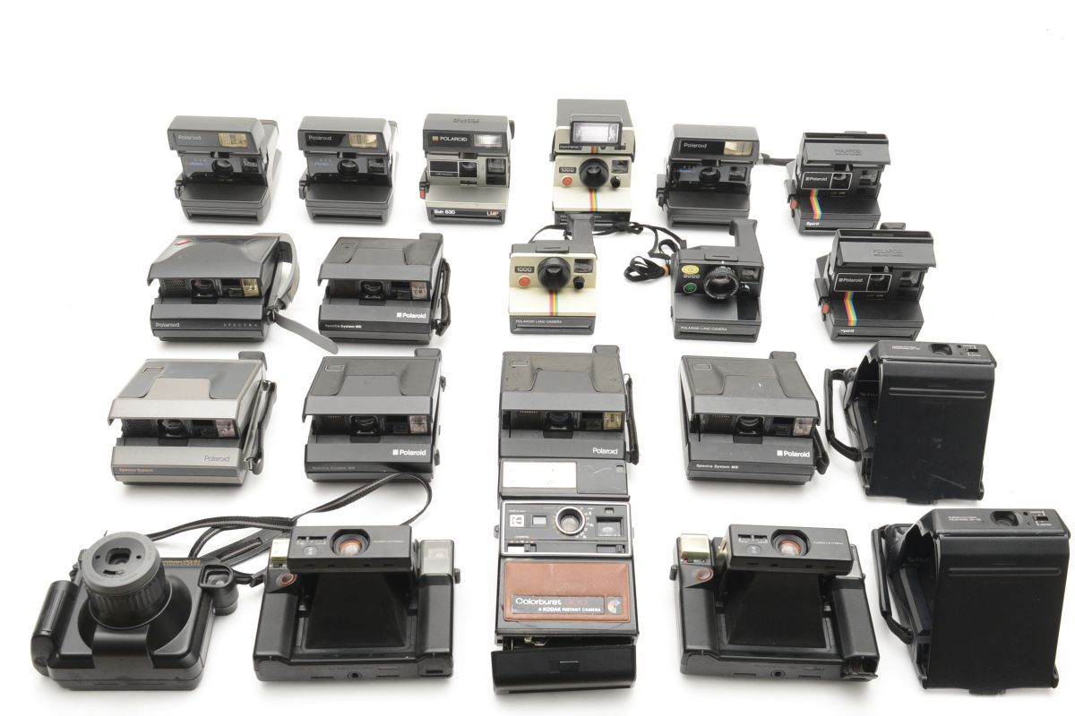 ★21個まとめ★インスタント・ポラロイド Polaroid ジャンク 現状品 動作未確認 #236400024 AU2401拍卖