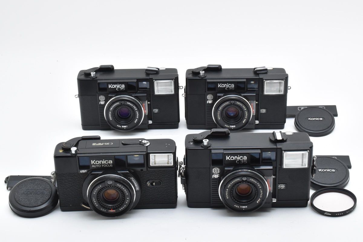 ★4個まとめ★KONICA C35 AF / C35 AF2 ジャンク 現状品 動作未確認 #67510085 AU2475拍卖