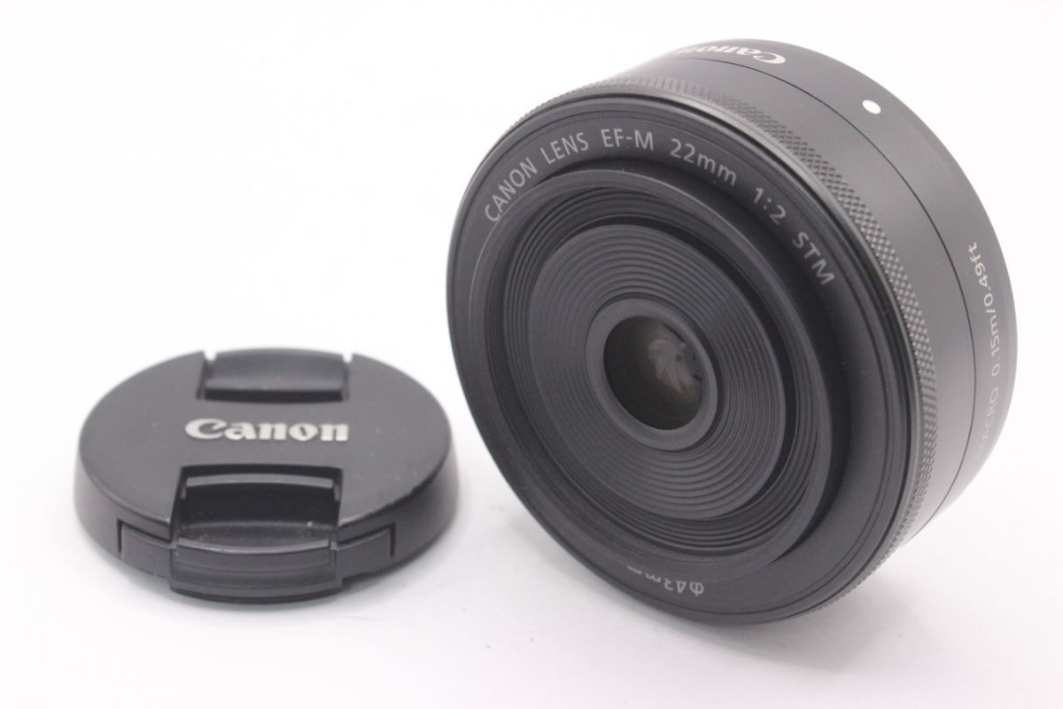 ★美品★キャノン CANON EF-M 22mm F2 STM #004400041 RO2461拍卖