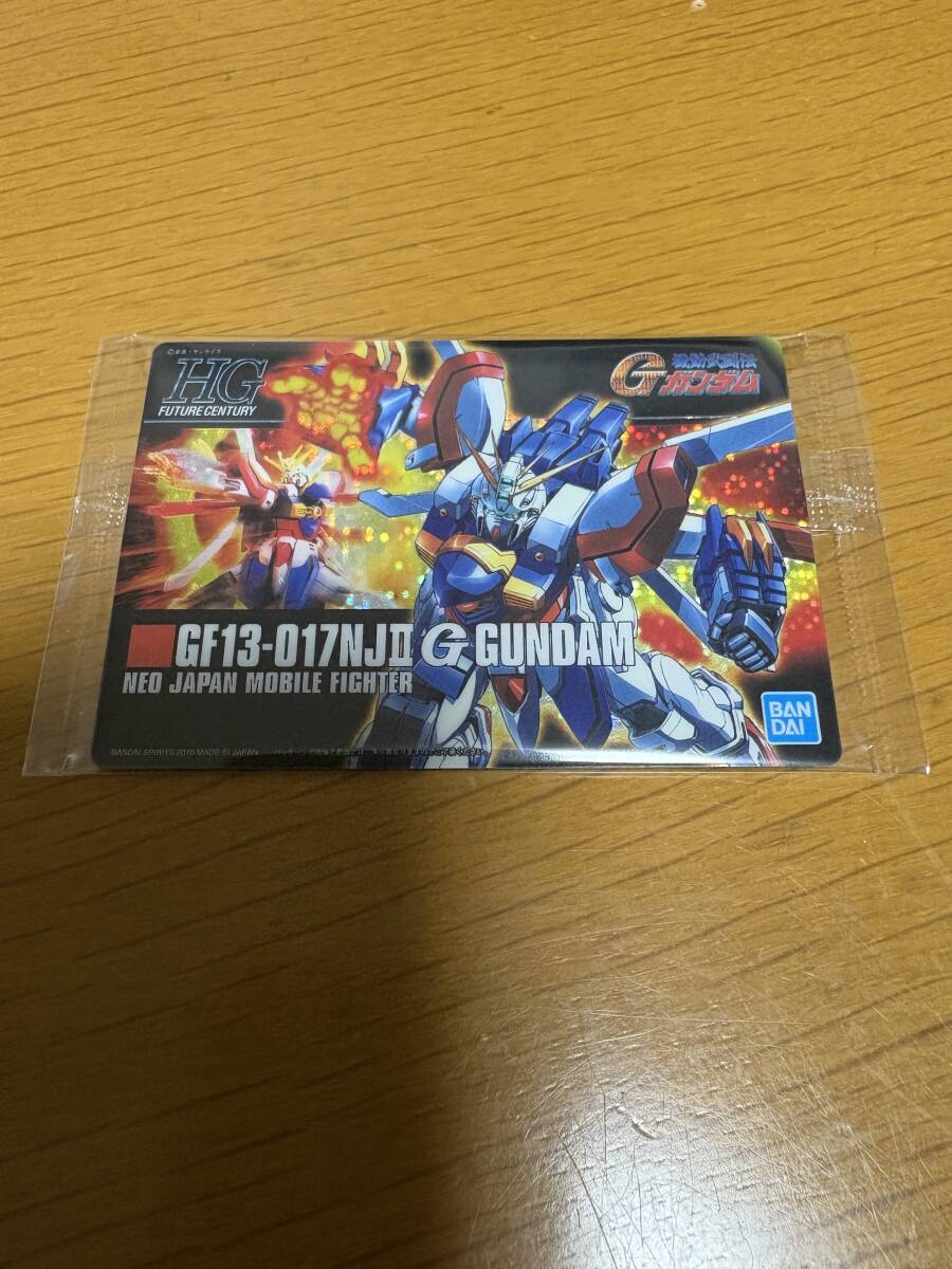 ガンプラパッケージアートグミ GF13-017NJII ゴッドガンダム No277 未開封拍卖