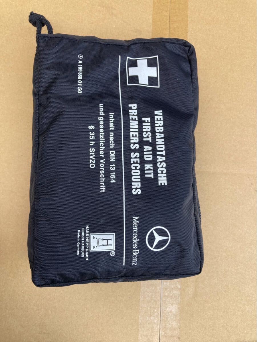 未使用 ベンツ benz メルセデスベンツ 純正 ファーストエイドキット 救急セット 救急箱 応急処置 FIRST AID KIT 純正車載用救急セット拍卖