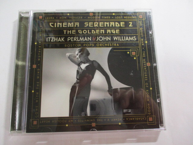 CD Cinema Serenade 2 / Itzhak Perlman / John Williams / Boston Pops Orchestra / シネマ・セレナーデ2 風と共に去りぬ カサブランカ 拍卖