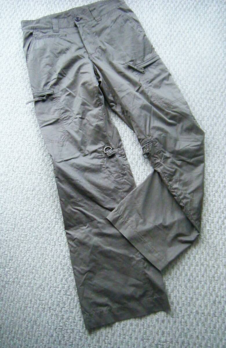 ☆EPOCA UOMOエポカウォモ カーゴパンツ ロールアップ ブラウン系 44サイズ拍卖
