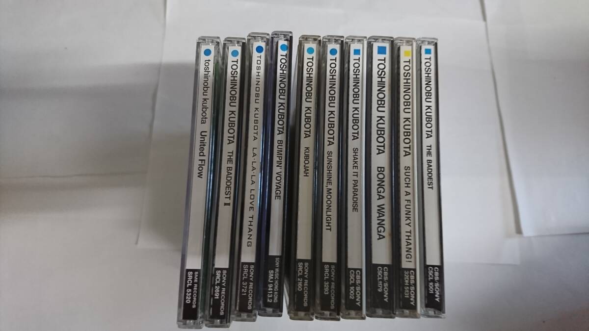 ★☆S08908 久保田 利伸(くぼた としのぶ)【the BADDEST】【the BADDEST II】【United Flow】 他CDアルバム計10枚セット☆★拍卖