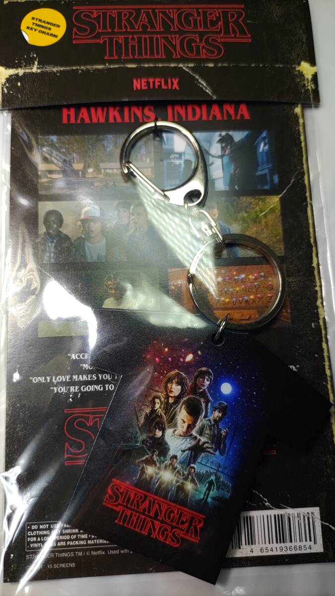 ★激レア★ ストレンジャー・シングス キーチェーン 映画 テレビドラマ SF 新品未開封 送料無料 拍卖