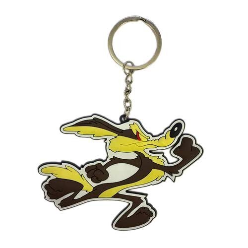 ワイリー コヨーテ ラバーキーホルダー WILE E COYOTE キーリング アメリカン雑貨 アメ雑拍卖
