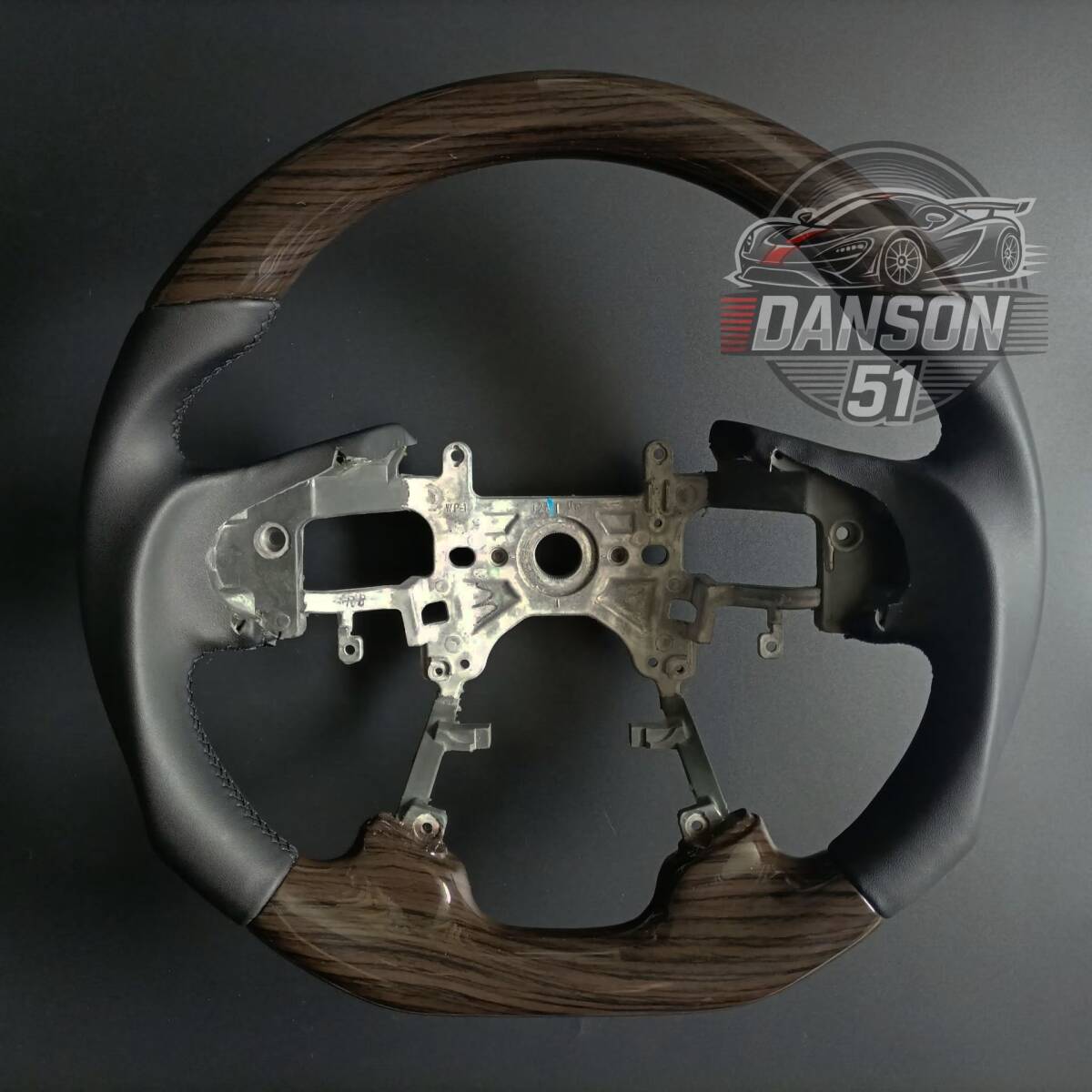 送料無料  木目調・レザー ホンダ オデッセイ RC1 RC2 ステアリング1個拍卖