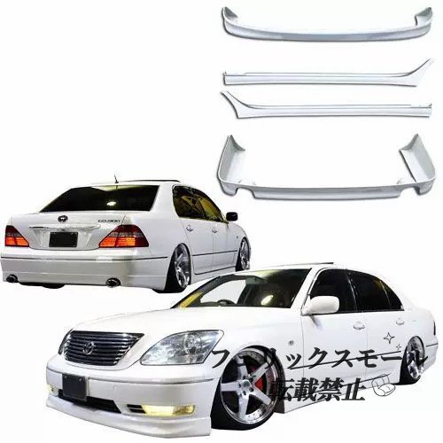 【ARTIスタイル】レクサス LS430 UCF30(前期/後期)ショート用 フルエアロ4点セット 未塗装 FRP製 VIP仕様拍卖