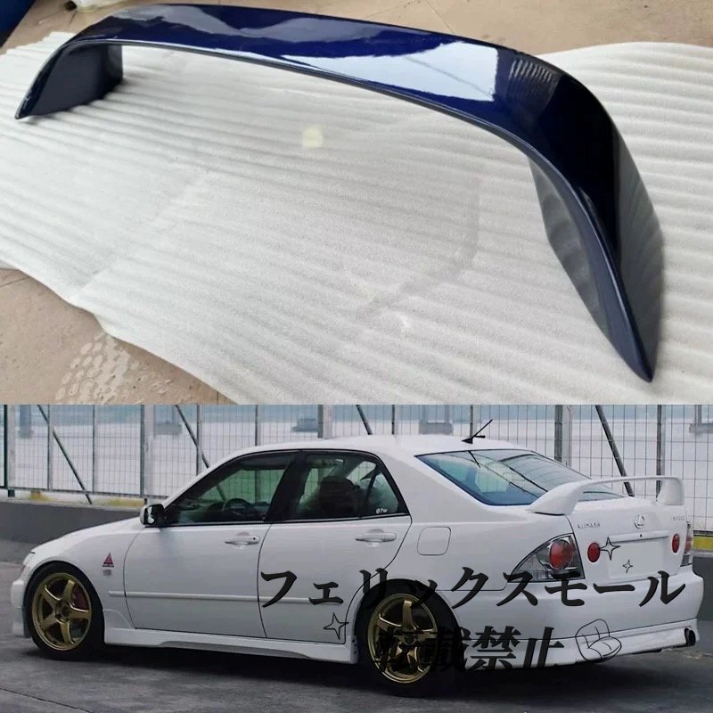 【IS200】咬地鮫純正タイプLEDリアスポイラー ライト付き リアウイング 98-05年対応 新品拍卖