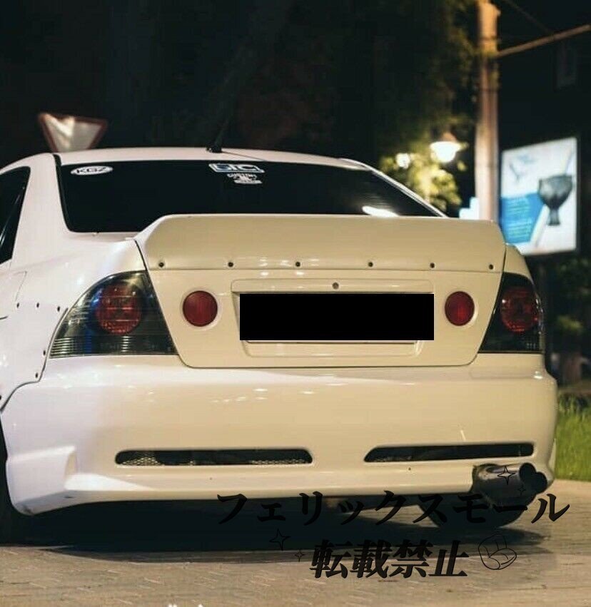 アルテッツァ ダックテール スポイラー SXE10 ABS製 ウイング エアロ ホイール バンパー マフラー 車高調 ヘッドライト TRD is300 is200拍卖