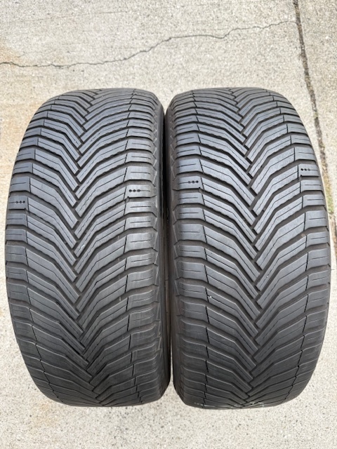 【ボルボ承認】235/50R19 103V ミシュラン CROSSCLIMATE2 クロスクライメイト2 VOL オールシーズン 22年製 中古品2本セット(F)拍卖