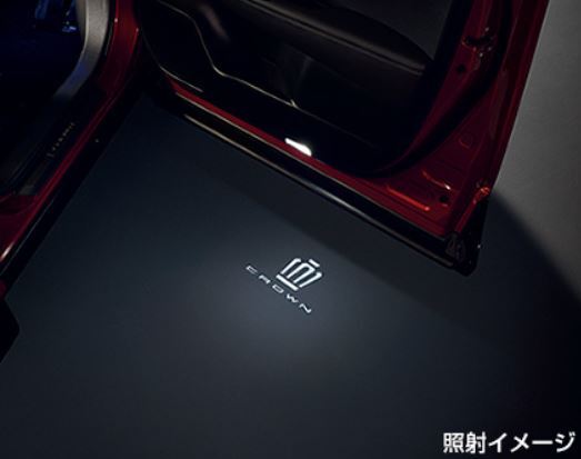 トヨタ純正 プロジェクションカーテシイルミ クラウン スポーツ AZSH36W・AZSH37W クラウンスポーツ拍卖