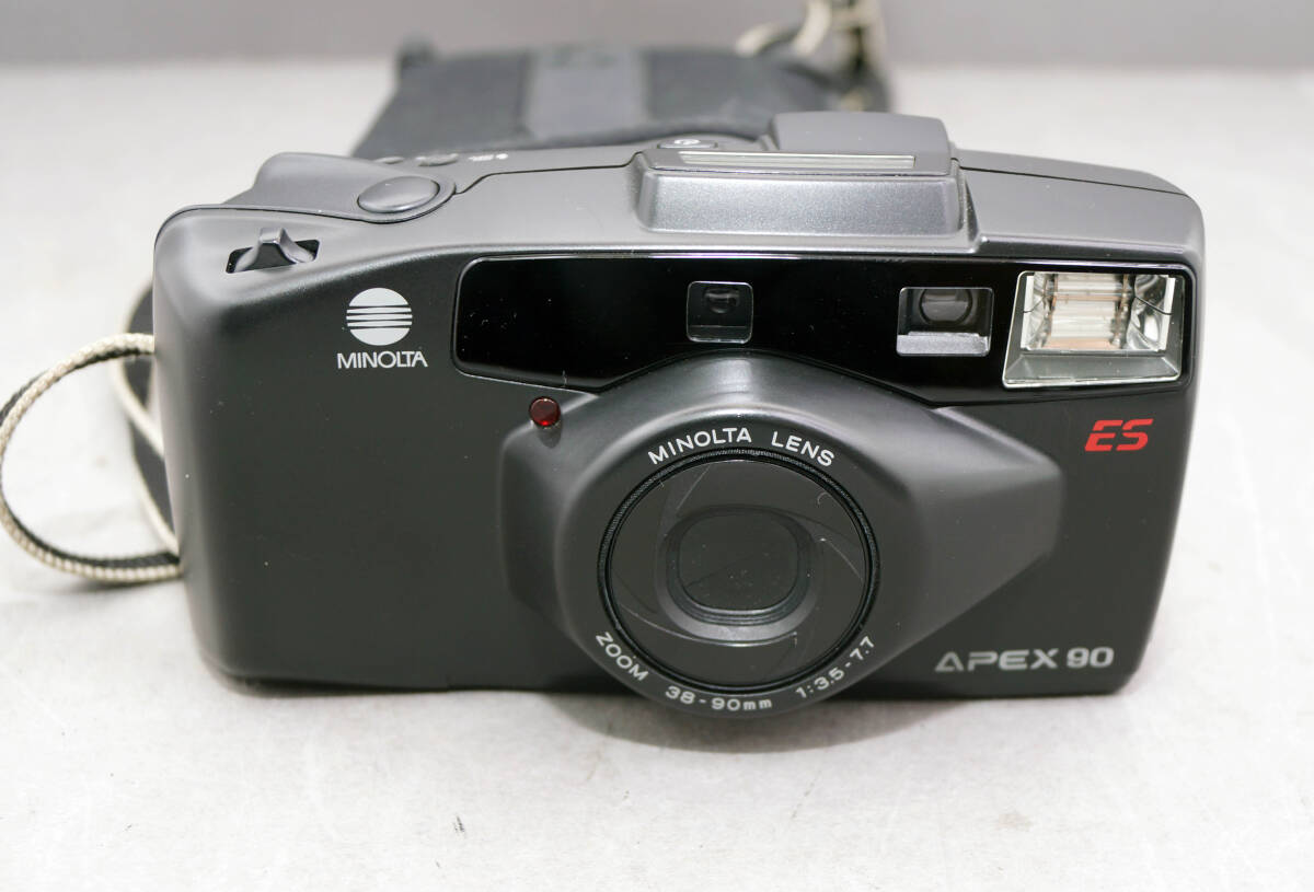 フィルムカメラ MINOLTA ミノルタ APEX90 ES 黒拍卖