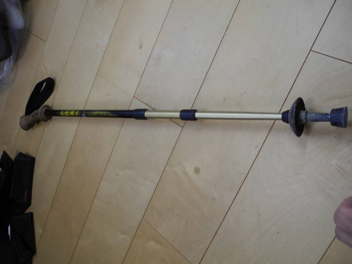 LEKI MAKALU CORTEC PA 最大138cm 仕舞74cm拍卖