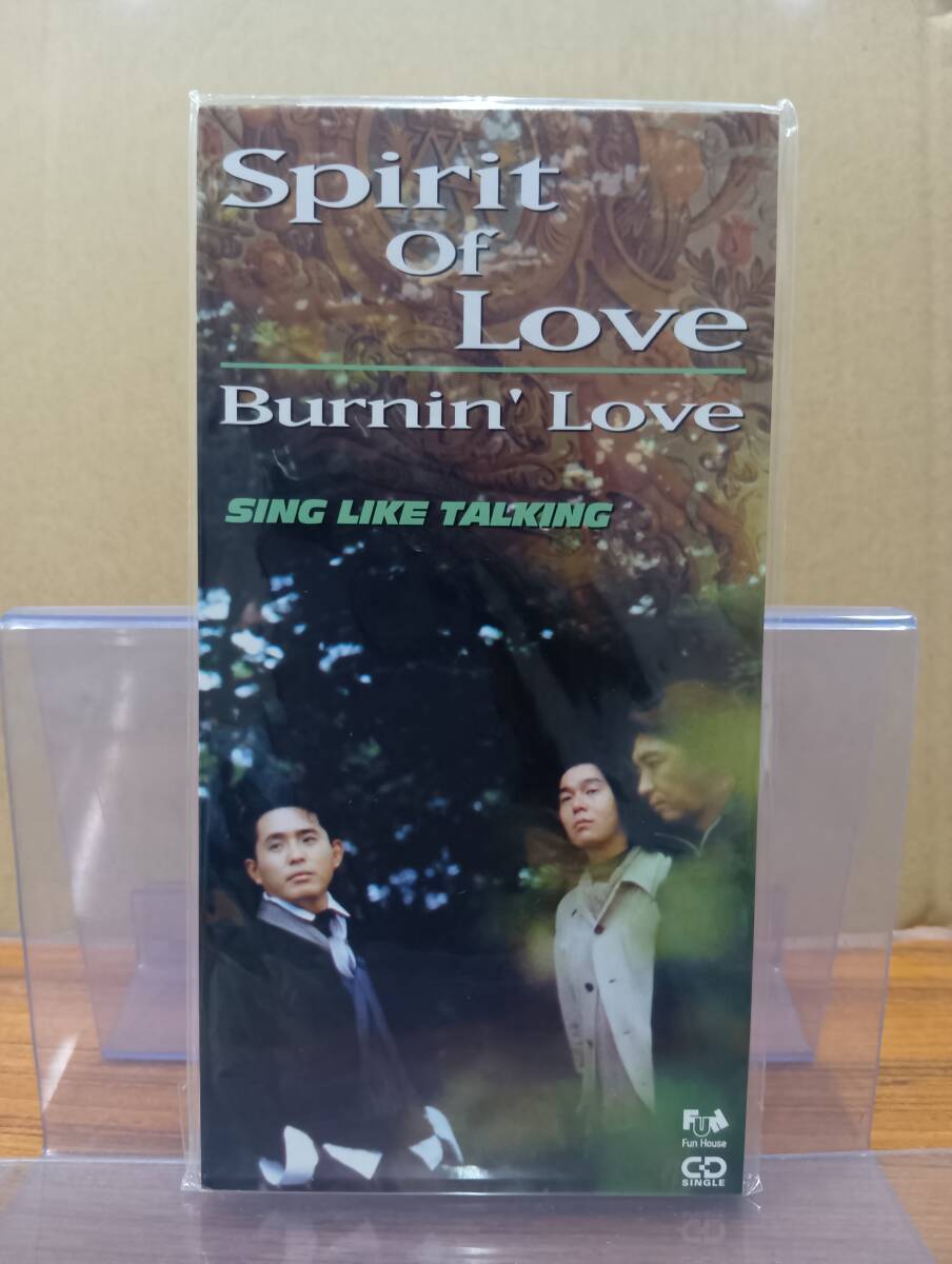 RS-7710【8cm シングルCD】未開封 見本品 / SING LIKE TALKING Spirit Of Love / Burnin' Love / シング・ライク・トーキング 佐藤竹善拍卖