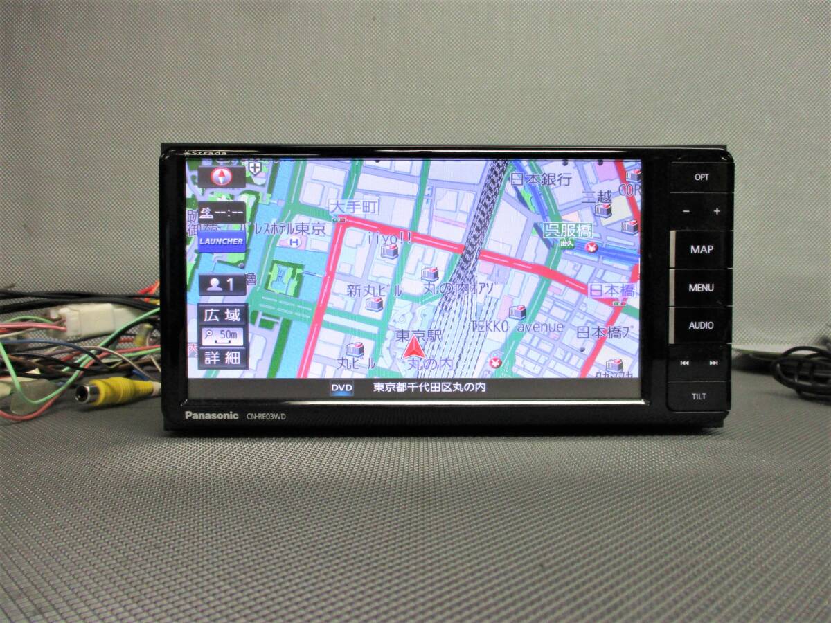 パナソニック ストラーダ CN-RE03WD フルセグ DVD再生拍卖