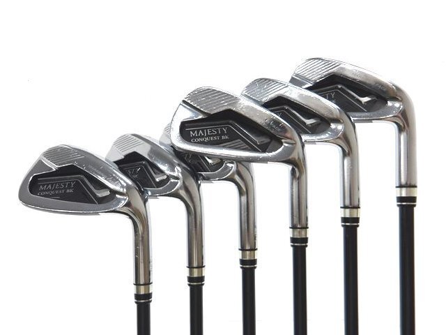 ■マジェスティゴルフ■MAJESTY CONQUEST BK MARAGING 6本■5-P■R■Speeder EVOLUTION HV330■中古■1円~拍卖