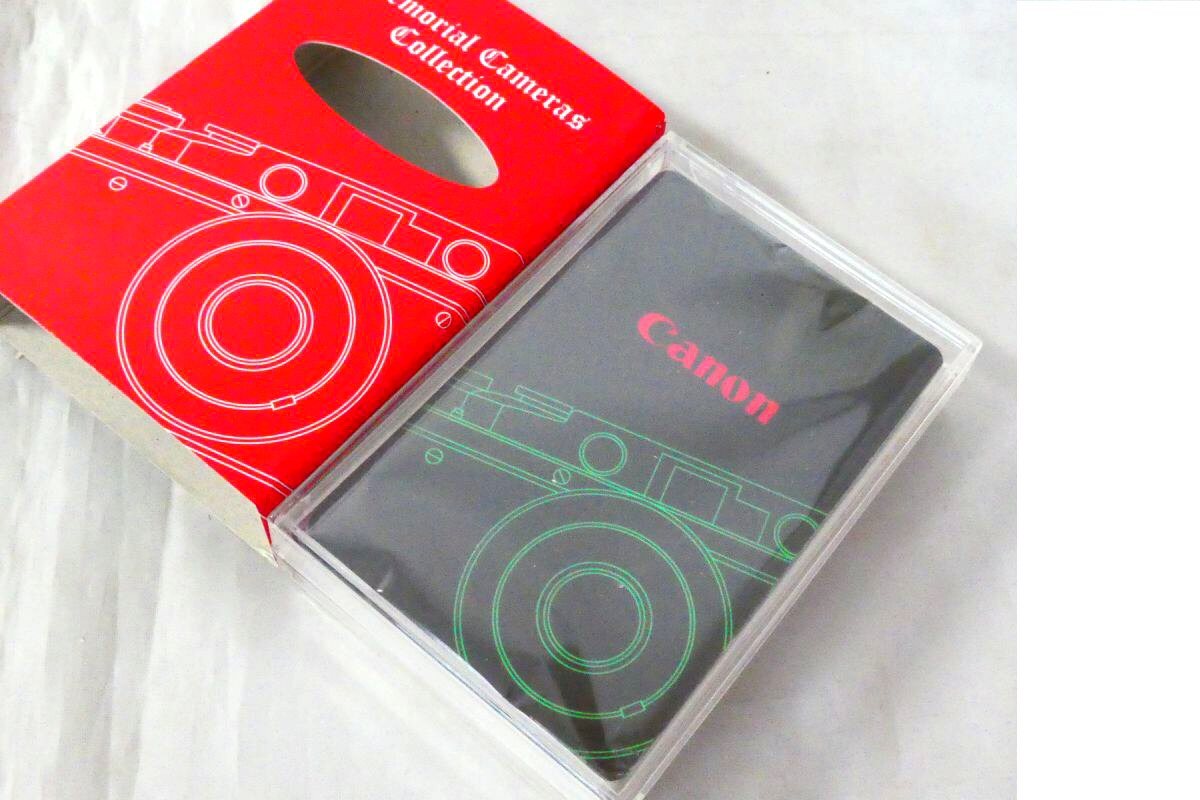 Й★Canon キャノン★トランプ★メモリアルコレクション★カメラカード★【カメラ店在庫品】★レア★昭和レトロ★未開封品★定形外可★1/10拍卖