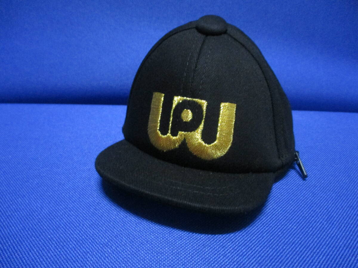 送料込◆キャップ型ミニポーチ◆ブラック/ブラック◆ワールドペガサス◆WEAC6MINIC◆カラビナ付◆野球◆バッグ◆ポーチ◆即納◆インテリア拍卖