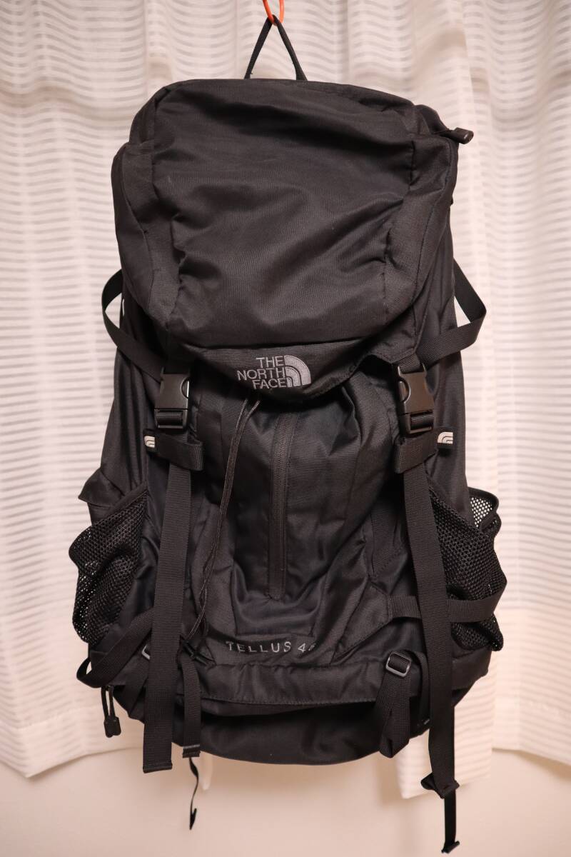 THE NORTH FACE ノースフェイス テルス45 TELLUS45 ブラック Mサイズ レインカバーあり拍卖