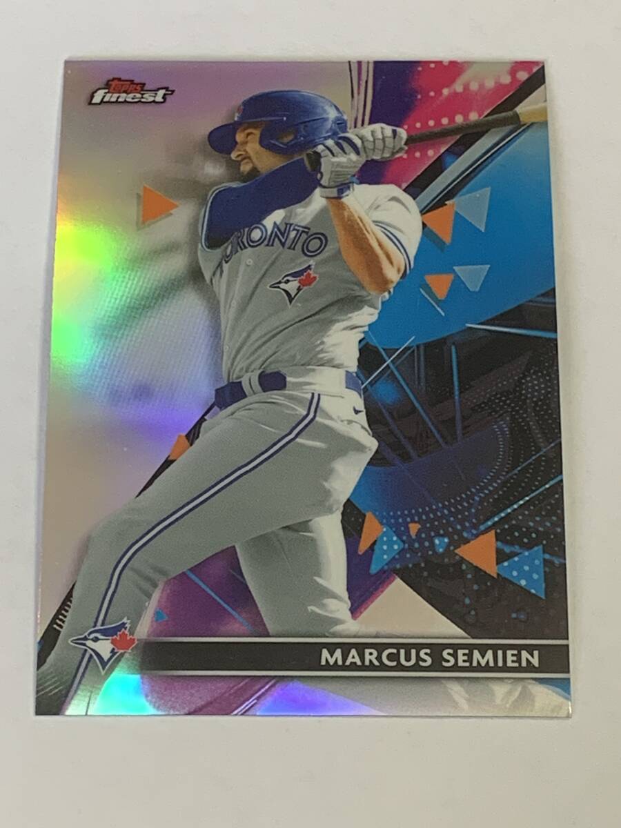 マーカス セミエン MARCUS SEMIEN 2021 TOPPS FINEST REFRACTOR #84 RANGERS 即決拍卖