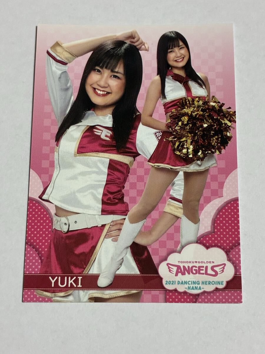 YUKI 2021 BBM チアリーダー 華 #38 楽天 東北ゴールデンエンジェルス 即決拍卖