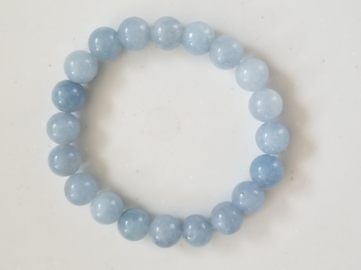 10ミリ アクアマリン ブレスレット アクセサリー拍卖