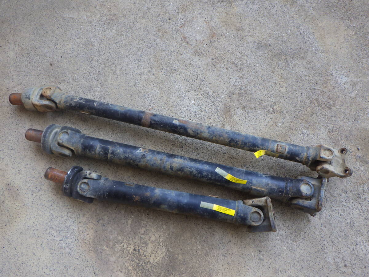 杉A0 即決! H58A パジェロミニ プロペラシャフト 3本セット拍卖