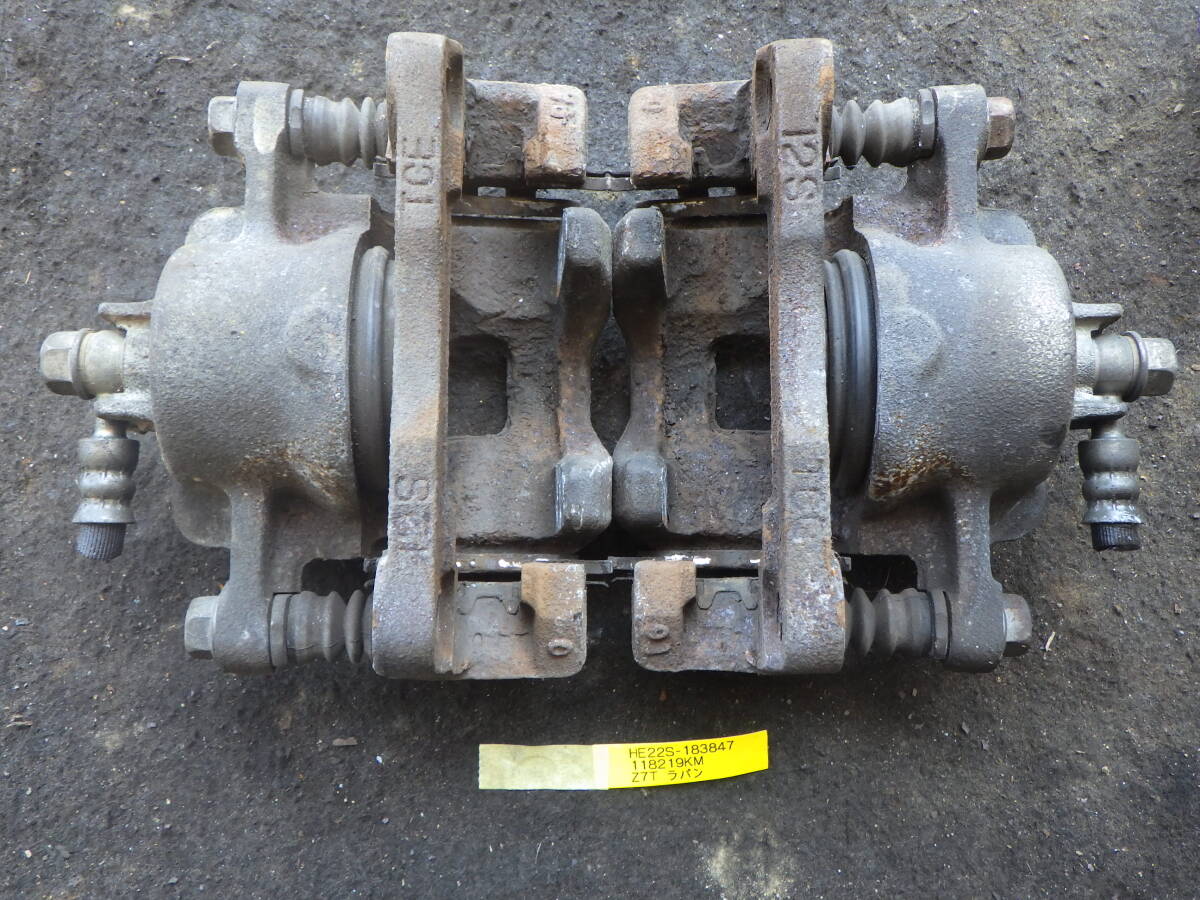 杉B6 即決! HE22S ラパン ブレーキキャリパー拍卖