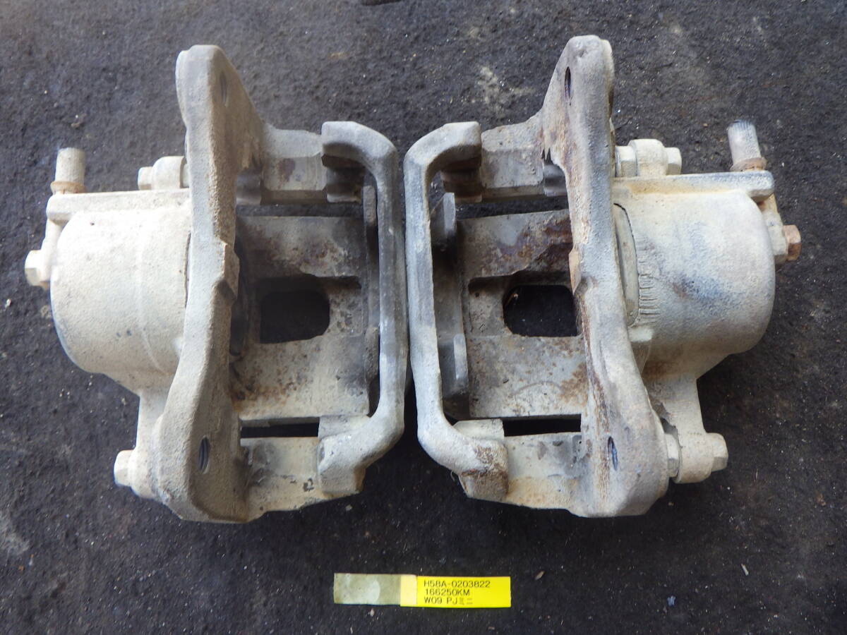 杉B8 即決! H58A パジェロミニ ブレーキキャリパー拍卖