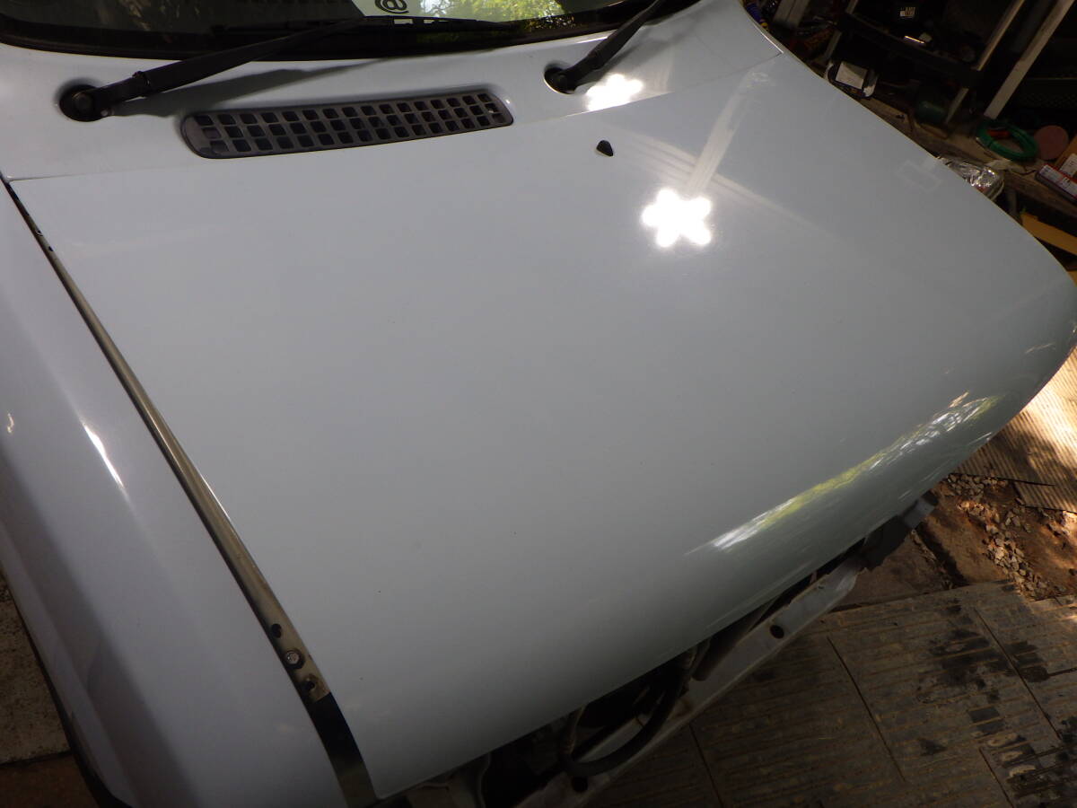 関00035 即決! HE21S ラパン ZCN 水色 ボンネット フード 現車 部品取り車拍卖