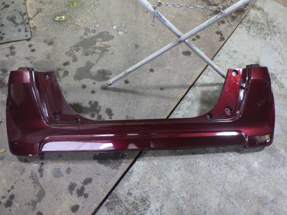 関00042 即決! JF1 N-BOX R543P ワイン リアバンパー 71501-TYO-0000 現車 部品取り車拍卖