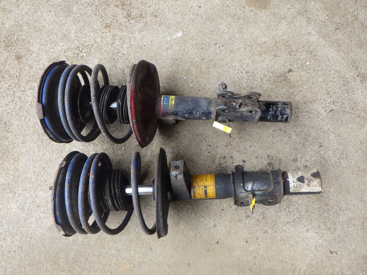 杉B8 即決! SW20 Mr-2 ストラット ショック スプリング 不動車 ジャンク扱い 社外バネ?拍卖