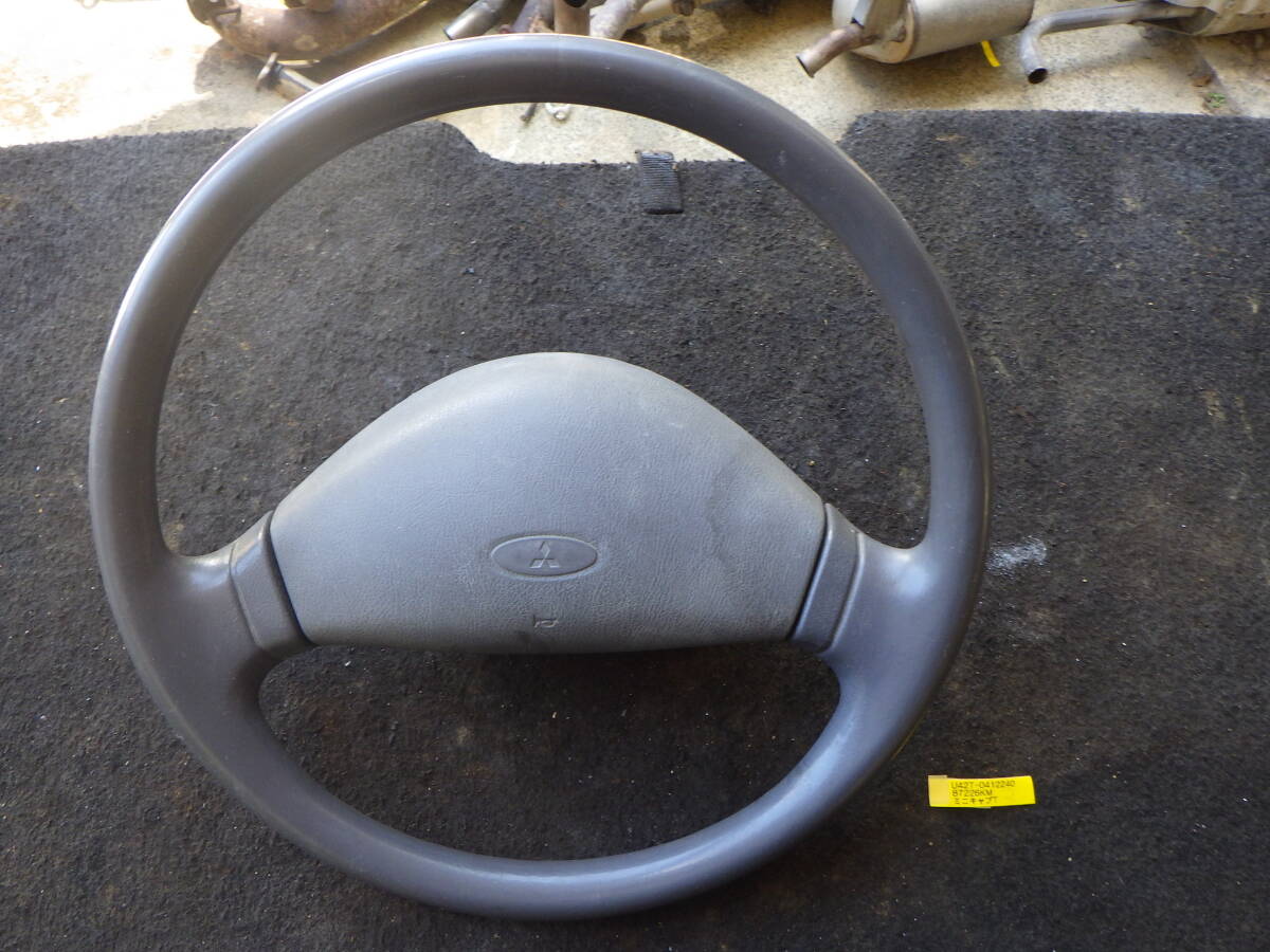 桜9 即決! U42T ミニキャブ ステアリング ステアリングホイール ハンドル拍卖